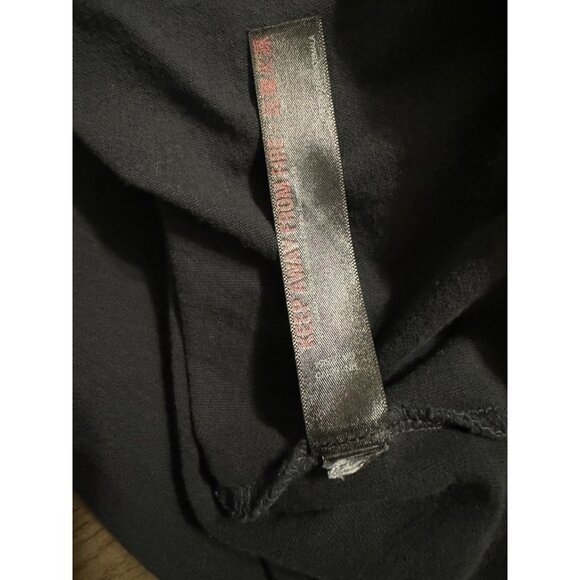 Free People Movement Size Small 2 Tank Tops Black White Racerback Deep V Boho - Picture 6 of 9